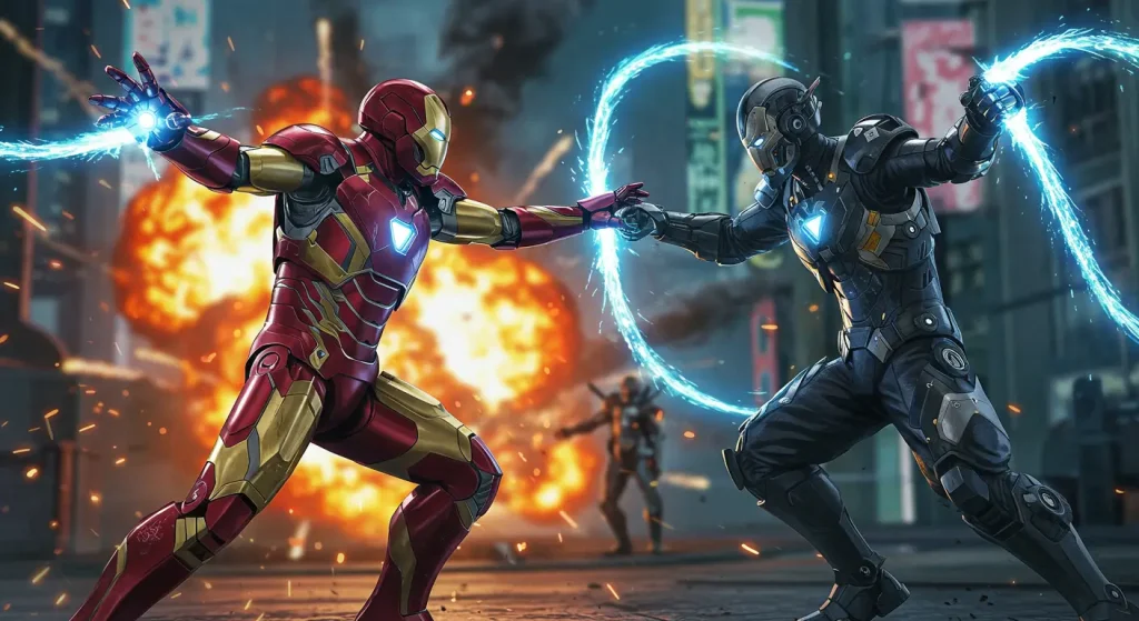 أفضل 5 أفلام أنمي من مارفل ودي سي 2 1. Iron Man: Rise of Technovore (2013)