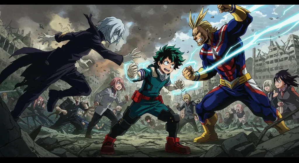 دليل كامل لموسم My Hero Academia Season 8 3 أقواس القصة وعدد الحلقات