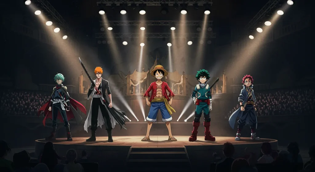 Jump Festa 2026 Super Stage lineup featuring top Shonen Jump heroes
