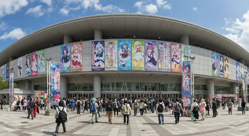 Makuhari Messe convention center, Jump Festa 2026 venue
