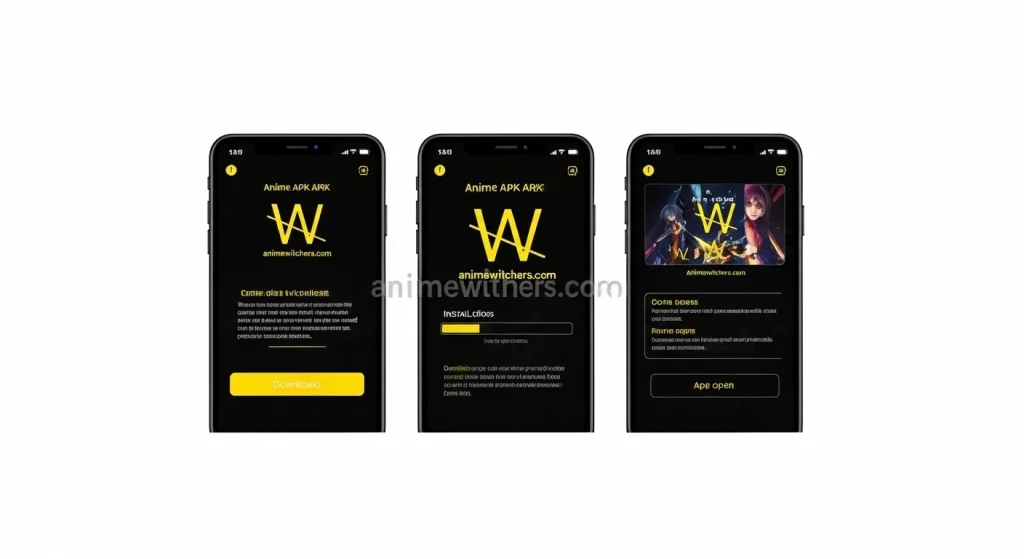 “كيفية تثبيت تطبيق لمشاهدة الأنمي APK على جهازك مع خطوات توضيحية بسيطة بالتصميم الحديث”