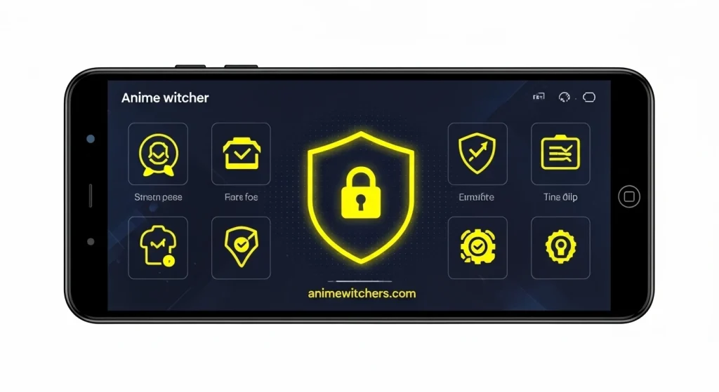 “هل Anime Witcher APK آمن للاستخدام مع حماية وواجهة آمنة لمحبي الأنمي”