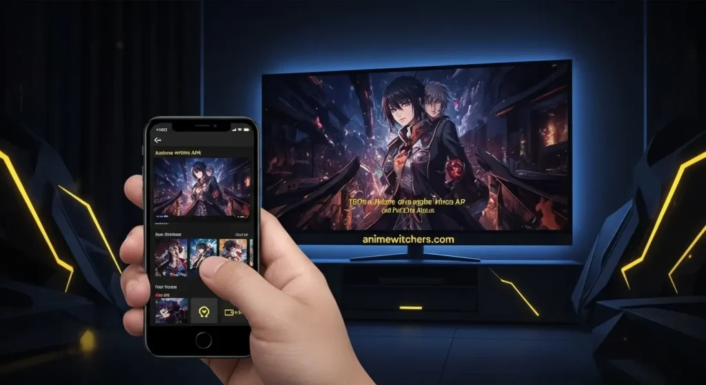 “كيفية استخدام Anime Witcher APK لمشاهدة الأنمي بجودة عالية على الهواتف والتلفاز مع تجربة مشاهدة سلسة”