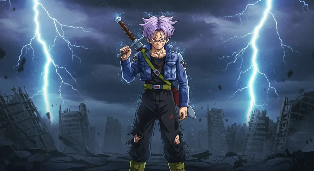 10 أقوى شخصيات دراغون بول زد وفقًا لأكثر أفعالهم إثارة للإعجاب 6 6️⃣ ترانكس من المستقبل – بطل الزمن