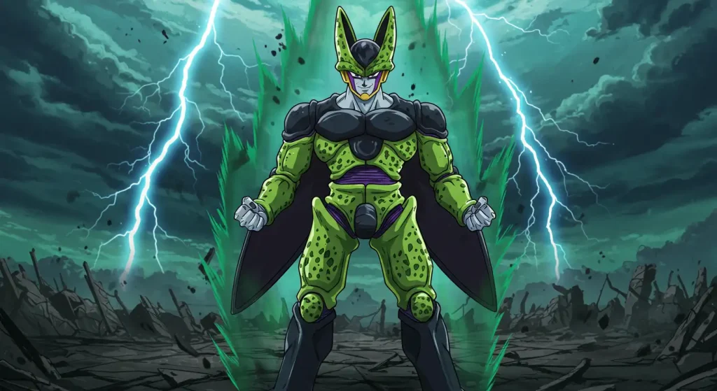 10 أقوى شخصيات دراغون بول زد وفقًا لأكثر أفعالهم إثارة للإعجاب 7 5️⃣ سيل – الكمال المطلق