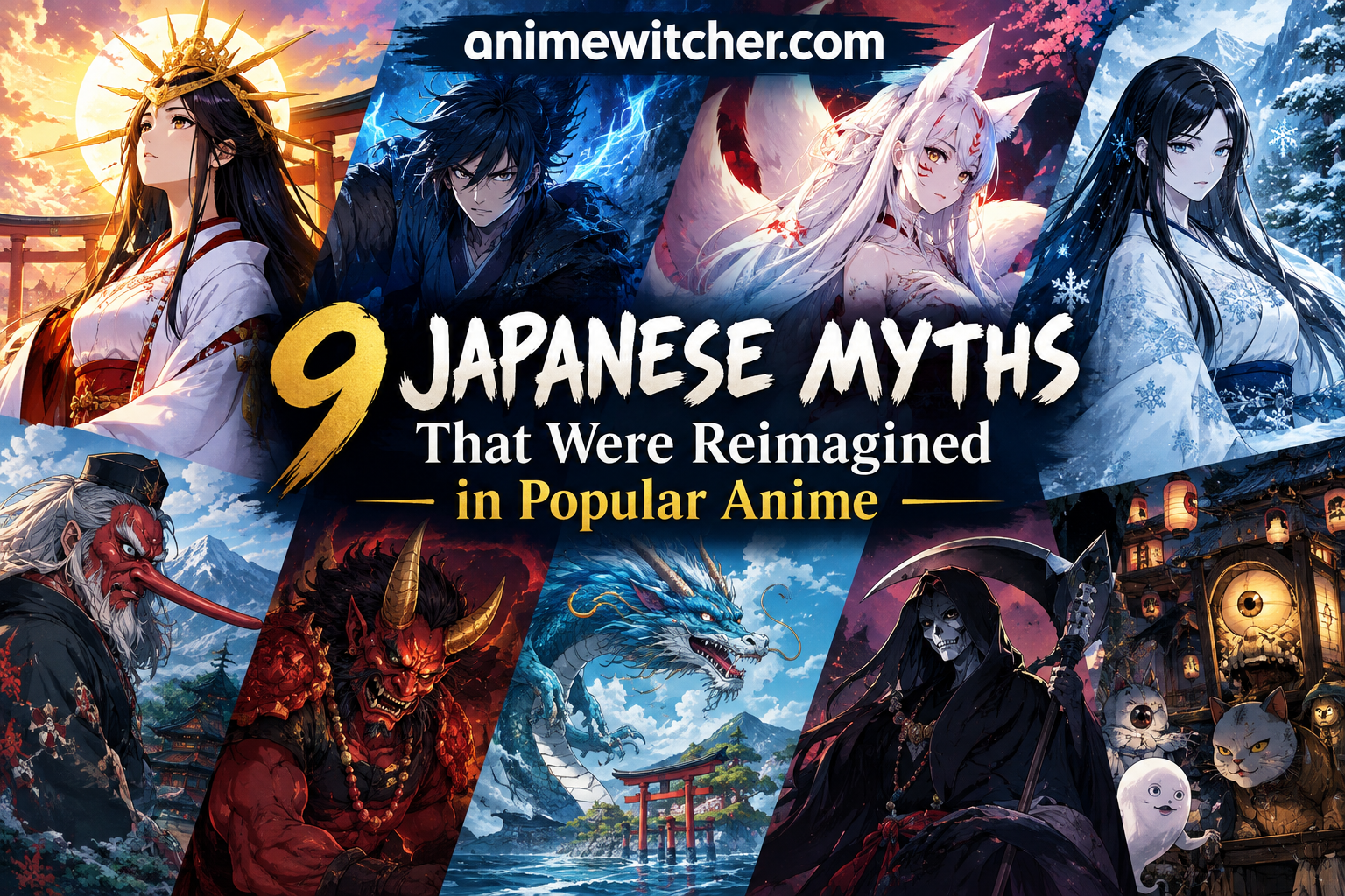 Japanese Myths in Anime