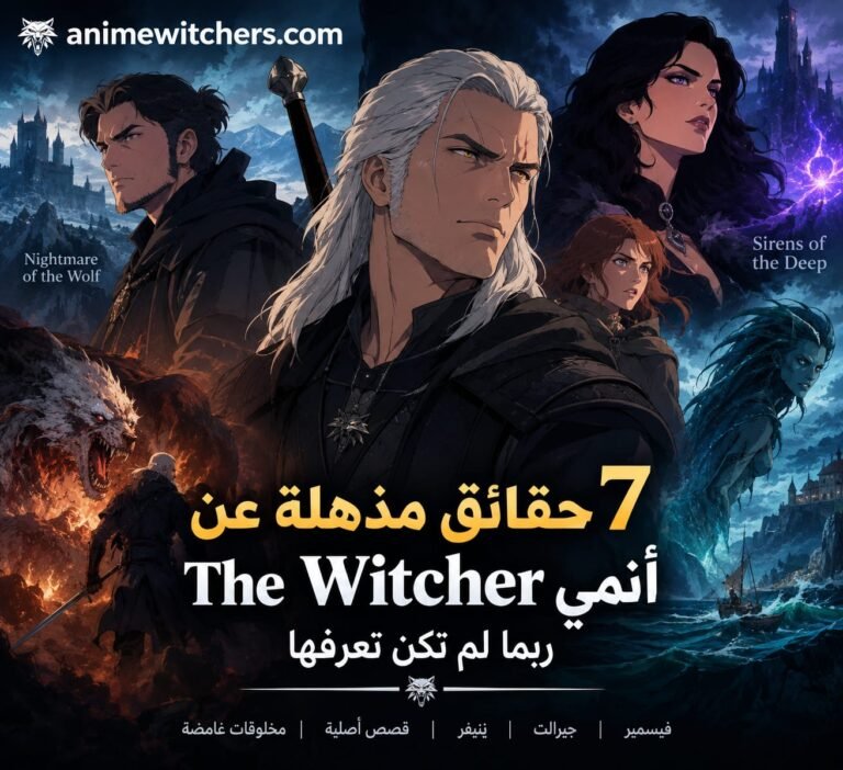 The Witcher أنمي