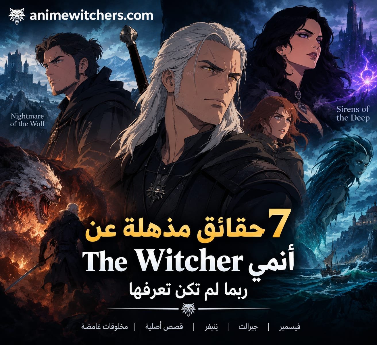 The Witcher أنمي