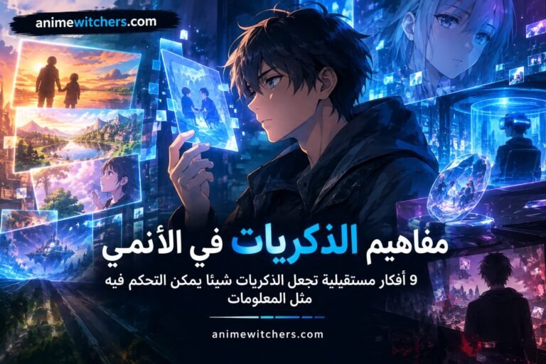 مفاهيم الذكريات في الأنمي